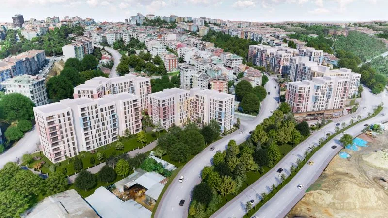 Akşemsettin Mahallesi harita görünümü